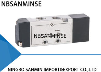 YPC 유형 5 항구 3 방법 솔레노이드 벨브 압축 공기를 넣은 Sanmin 4A 100-L 시리즈