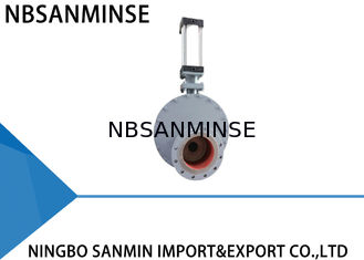 압축 공기를 넣은 원형 두 배 원판 벨브 내구력이 있는 무쇠 몸 SMWZ644 - DNA - R
