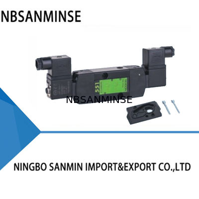 슬라이드 슬라이드 장갑형 공기 전자기 밸브 위치형 듀얼 코일 0.2 - 1.0Mpa IP65