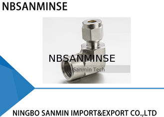 FE 여성 팔꿈치 압축 공기를 넣은 공기 이음쇠 스테인리스 316L 관 기준