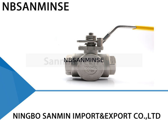 3가지의 방법 유압 고압 공 벨브 1 인치 1000psi 아랍인 CF8M3K-1 스테인리스 SS316 석유 가스 관 선