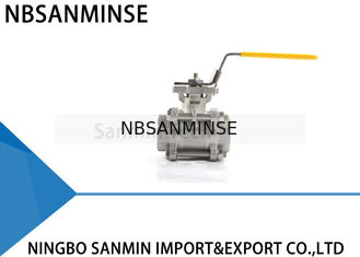 CF8M 1 인치 유압 고압 공 벨브 1000psi 아랍인 스테인리스 SS316 기름 가스 수관 선 신청