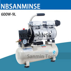 600W - 9L 소형 공기 압축기 Oilless 고압 무언 디자인 나무 작동 가정 신청 AC220V 고품질 Sanmin