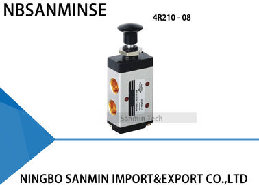 3R / 4R Hand Draw Valve Manual Solenoid Valve G 1/8" , 1/4" , 3/8" , 1/2" Control