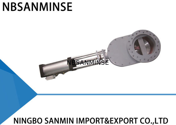 자갈 석탄을 위한 압축 공기를 넣은 내구력이 있는 두 배 원판 벨브