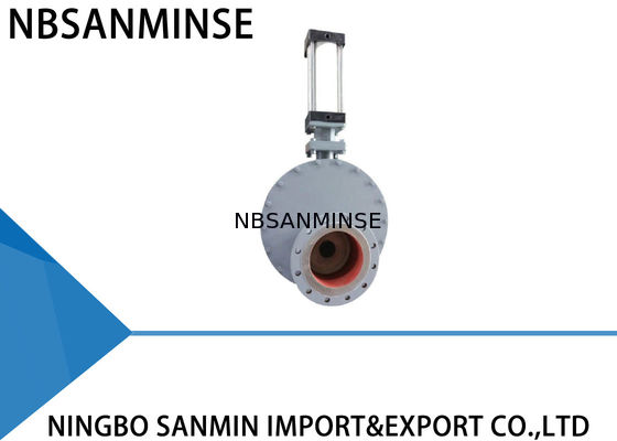 압축 공기를 넣은 원형 두 배 원판 벨브 내구력이 있는 무쇠 몸 SMWZ644 - DNA - R