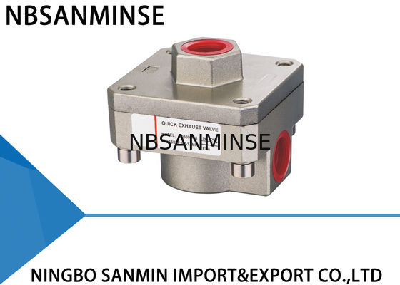 AQ 시리즈 빠른 배출 압축 공기를 넣은 기계적인 벨브는 피스톤 속도 보답을 개량합니다
