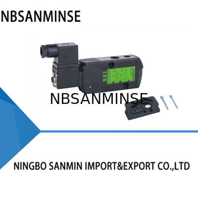 IP65 방수 NAMUR 단일 코일 전자기장 밸브 0.2 - 1.0Mpa 60°C NBR PUR 밀봉