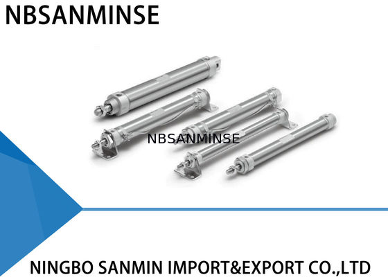 표준 유형 CM2 압축 공기를 넣은 공기 실린더 단 하나 막대 두 배 임시 압축 공기를 넣은 실린더