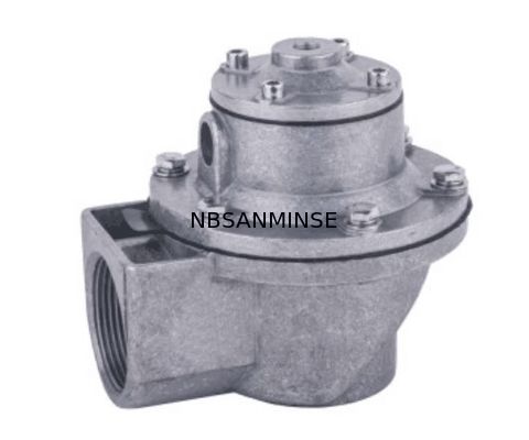 QD-Z 3/4 1 1-1/2 2 인치 펄스 제트 밸브 집진기 이중 밀봉 다이어프램 밸브 SBFEC 유형