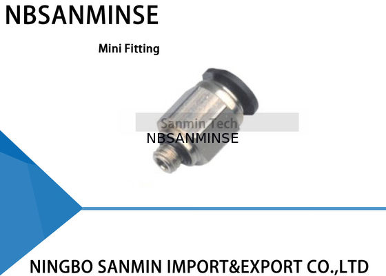PC - 압축 공기를 넣은 공기 남성 똑바른 적당한 Sanmin에 있는 소형 이음쇠 압축 공기를 넣은 강요를 적합한 C 콤팩트 하나 접촉