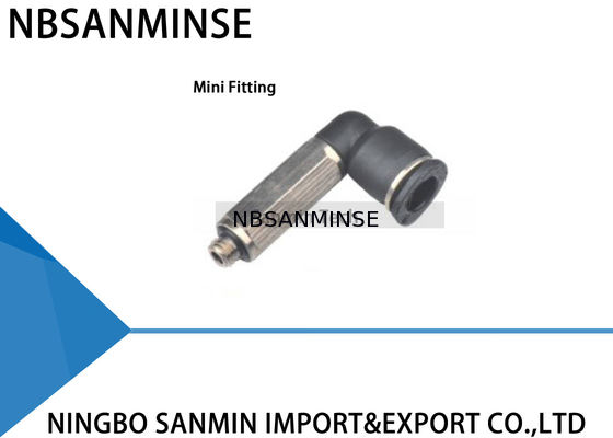 PLL - 소형 이음쇠에 의하여 연장된 남성 팔꿈치를 적합한 C 콤팩트 하나 접촉은 적당한 압축 공기를 넣은 부속 Sanmin를 연결합니다