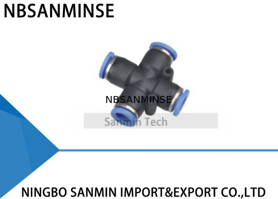 PZ 동등한 것 4 방법 관 십자가 조합 다양한 연결관 연결기 Sanmin에 있는 압축 공기를 넣은 관 이음쇠 강요