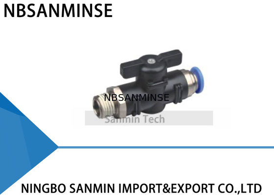 BVC 기류 관제사 압축 공기를 넣은 조밀한 소형 공 벨브 고품질 Sanmin