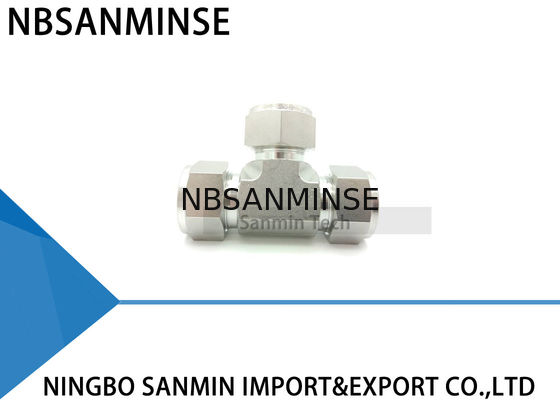 적당한 고품질 Sanmin를 측량하는 UT 조합 티 스테인리스 SS316L 기송관 이음쇠
