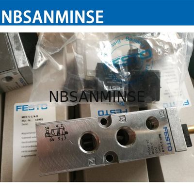 1/4의 1/8의 압축 공기를 넣은 솔레노이드 벨브 본래 Festo 솔레노이드 벨브 NBSANMINSE MFH