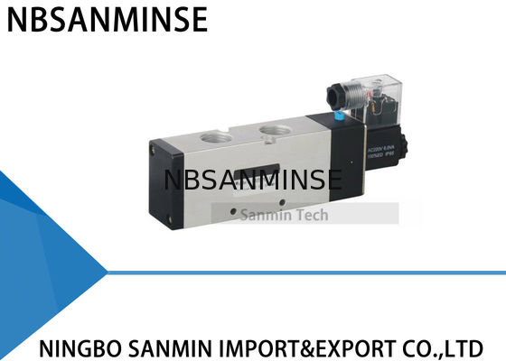 1/4의 3/8의 1/2 전기 압축 공기를 넣은 솔레노이드 벨브 NBSANMINSE PU520 항공 관제 벨브