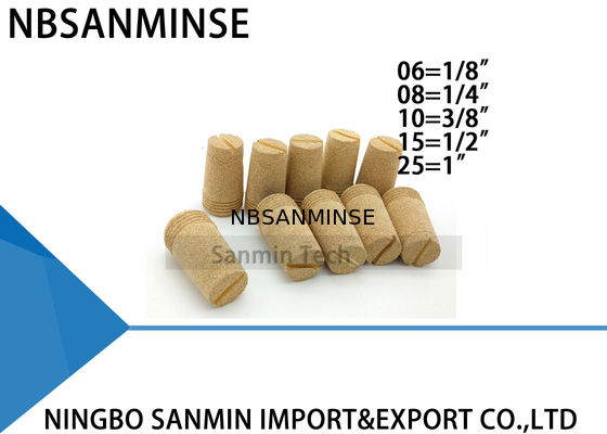 NBSANMINSE D 1/8 1/4 3/8 1/2 제일 판매에 1개 크기 압축 공기를 넣은 부속 머플러 금관 악기 적당한 배출 금관 악기 소음기