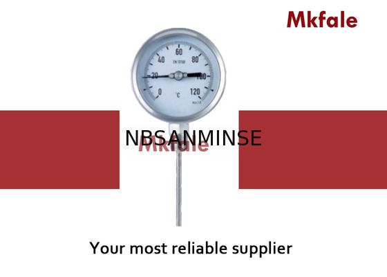 고정확도 두금속 온도계 측정 계기 설계를 위한 액체 압력 계기