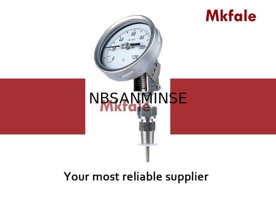 고정확도 두금속 온도계 측정 계기 설계를 위한 액체 압력 계기