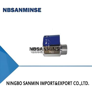 볼 밸브 1/8' 1/4' 3/8' 1/2' 3/4' 인치 미니 공기 밸브 M/M ss304 ss316