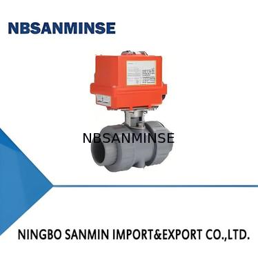 신뢰할 수 있는 성능을 위한 5-50°C 작동 온도 범위의 소형 고토크 전기 볼 밸브