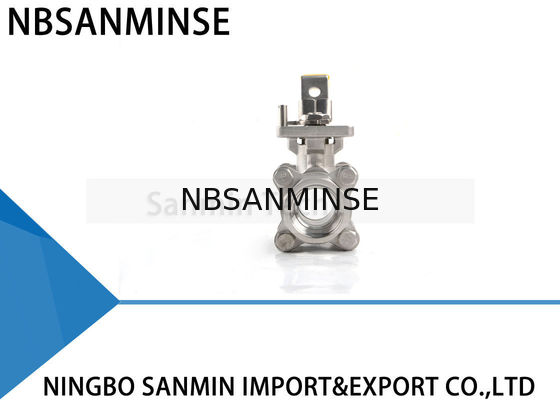 CF8M 1 인치 유압 고압 공 벨브 1000psi 아랍인 스테인리스 SS316 기름 가스 수관 선 신청