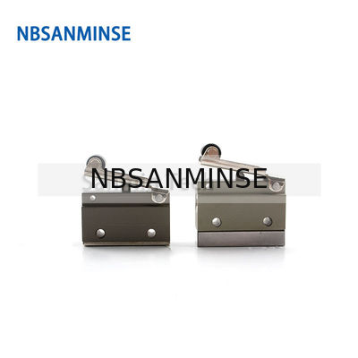 NBSANMINSE V2-M5 V2-1/8 2/2 방법 항공 메크니컬 제어밸브 공기 2개 방법 롤러 밸브 자동화 라인