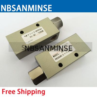 NBSANMINSE ZK 진공 발생기 1/8 1/4 3/8 1/2 공기 진공이젝터 1MPa 자동화 진공부