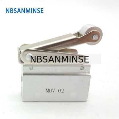 NBSANMINSE 운동 포장 기계 Autom를 위한 1/8의 G 실 기계적인 벨브 압축 공기를 넣은 통제 공기판 롤러 강요 선택