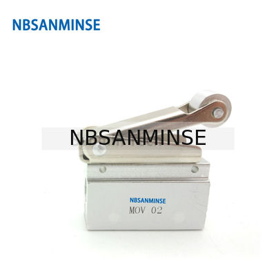 NBSANMINSE 운동 포장 기계 Autom를 위한 1/8의 G 실 기계적인 벨브 압축 공기를 넣은 통제 공기판 롤러 강요 선택