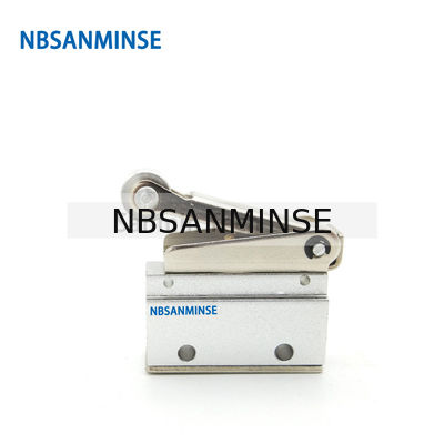 NBSANMINSE 운동 포장 기계 Autom를 위한 1/8의 G 실 기계적인 벨브 압축 공기를 넣은 통제 공기판 롤러 강요 선택