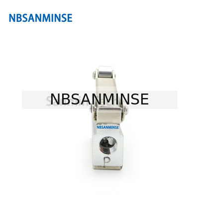 NBSANMINSE 운동 포장 기계 Autom를 위한 1/8의 G 실 기계적인 벨브 압축 공기를 넣은 통제 공기판 롤러 강요 선택