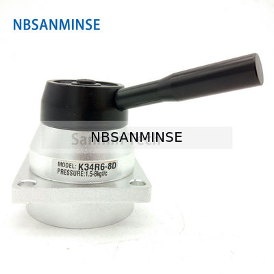 NBSANMINSE K34R6 G1/4” 손 엇바꾸기 벨브 그림 벨브 기계적인 압축 공기를 넣은 수동 벨브 G 1/4 실