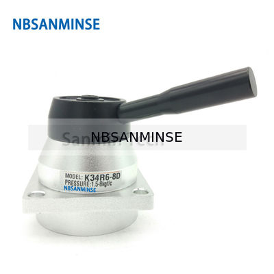 NBSANMINSE K34R6 G1/4” 손 엇바꾸기 벨브 그림 벨브 기계적인 압축 공기를 넣은 수동 벨브 G 1/4 실