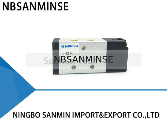 NBSANMINSE 4H210 4H310 4H430 잡아당기기 벨브 1/8는 1/4 3/8 1/2 2 3 위치 5 방법 3 위치 항공 관제를 둡니다