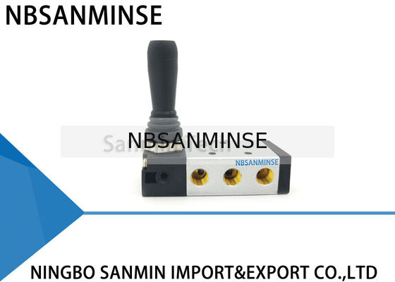 NBSANMINSE 4H210 4H310 4H430 잡아당기기 벨브 1/8는 1/4 3/8 1/2 2 3 위치 5 방법 3 위치 항공 관제를 둡니다