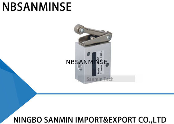 JM 시리즈 1/4 기계적인 벨브 3방향 압축 공기를 넣은 정지 유형 기계적인 벨브 차단 밸브 기관 벨브 2 위치