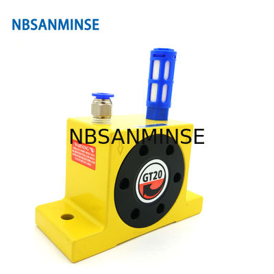 GT 1/8 음식과 제약 산업 공 유형을 위한 1/4의 압축 공기를 넣은 터빈 진동기 공기 진동기 저압