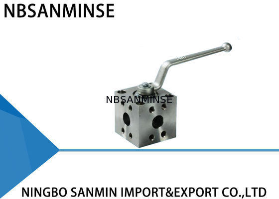 3 방법 수력 공 밸브위스 SAE 플랜지 산업 기사