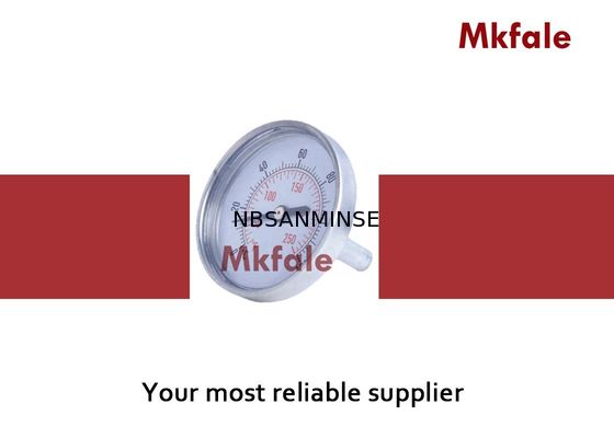 가열/배관공사 액체 압력 계기 알루미늄 두금속 온도계