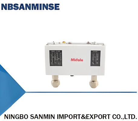 NBSANMINSE PC58 G NPT 1/4 UF7/16 M12X1.25 한 스위치에 두 가지 압력 설정 지점이있는 공기 물의 이중 압력 스위치
