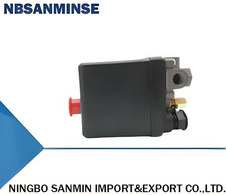 NBSANMINSE SMF10L 1/4 NPT 공기 압축기 압력 스위치는 압축기가 부하로 시작되는 것을 방지합니다.
