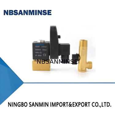 NBSANMINSE SR - A - 15 전자 배수기 G1 / 2 1.6Mpa 배기 밸브 배수기 물 밸브 DC24V AC220V 고품질
